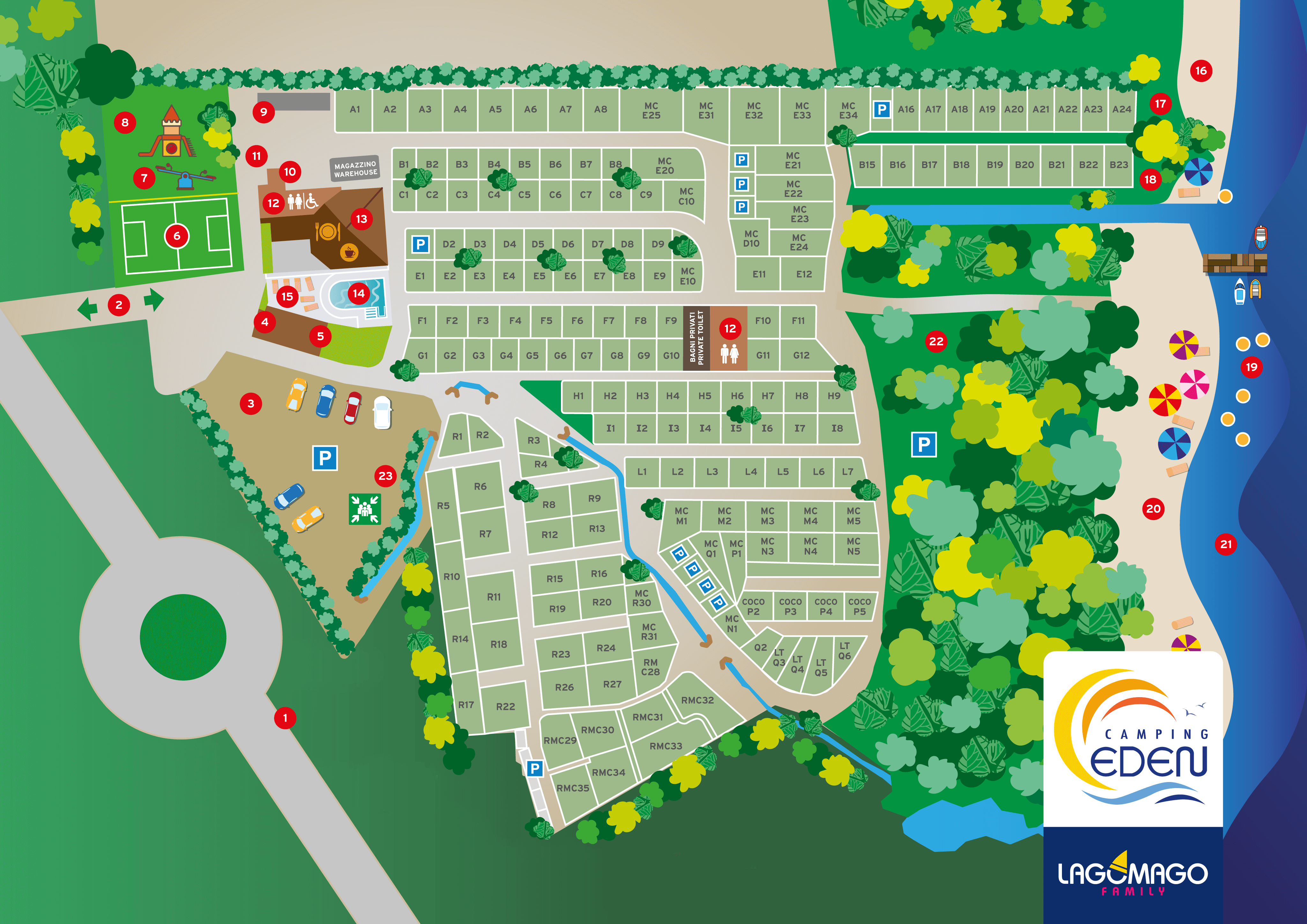 Campsite Map